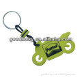 EVA key chains with motorcycle